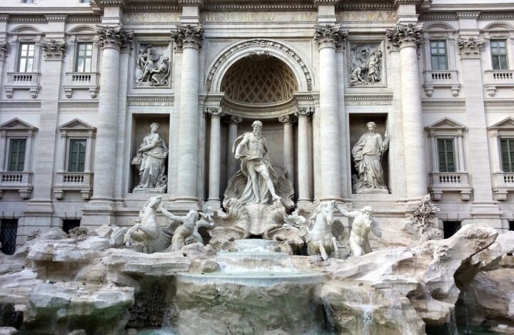 The Trevi Fountain